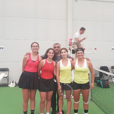 Azerbaijan-Albania match in the Billie Jean King Cup