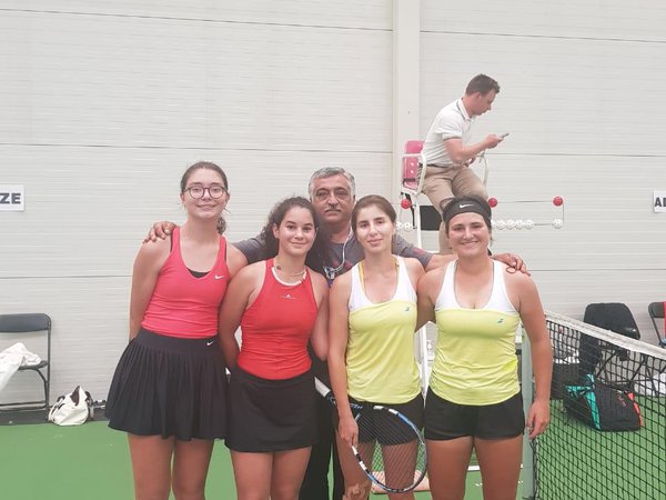 Azerbaijan-Albania match in the Billie Jean King Cup
