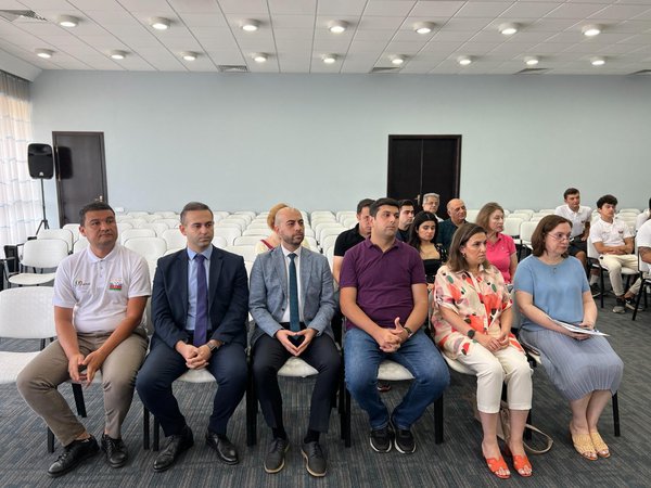 EYOF-da iştirak edəcək Azərbaycan təmsilçiləri ilə görüş keçirilib